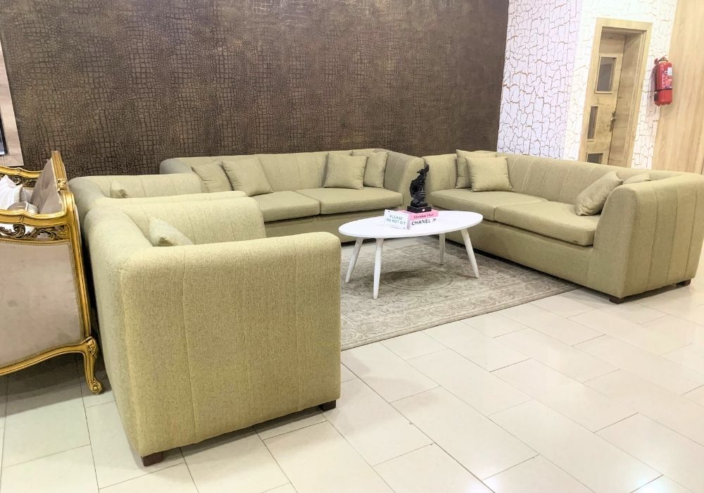 4-Set Premium Wool  Living Room Furniture