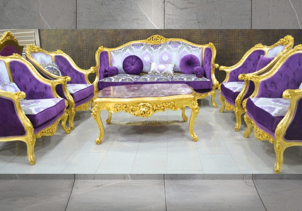 Golden Royal Living Room (Custom)